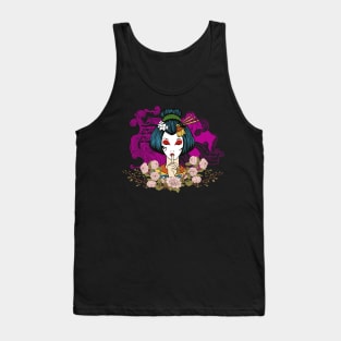 Geisha traditional Japanese arts Tank Top